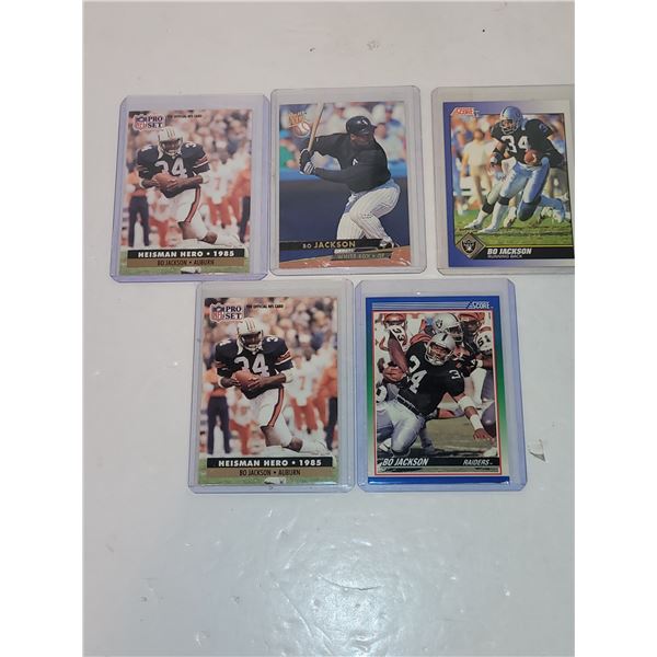 Lot of Mint Bo Jackson Cards