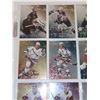 Image 2 : Sheet of 9 NHL Auto Cards