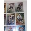 Image 3 : Sheet of 9 NHL Auto Cards