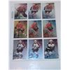 Image 1 : Sheet of 9 NHL Auto Cards