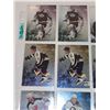 Image 2 : Sheet of 9 NHL Auto Cards