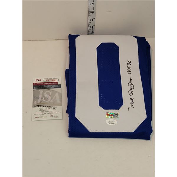 Signed Mel Renfro Jersey w/ COA