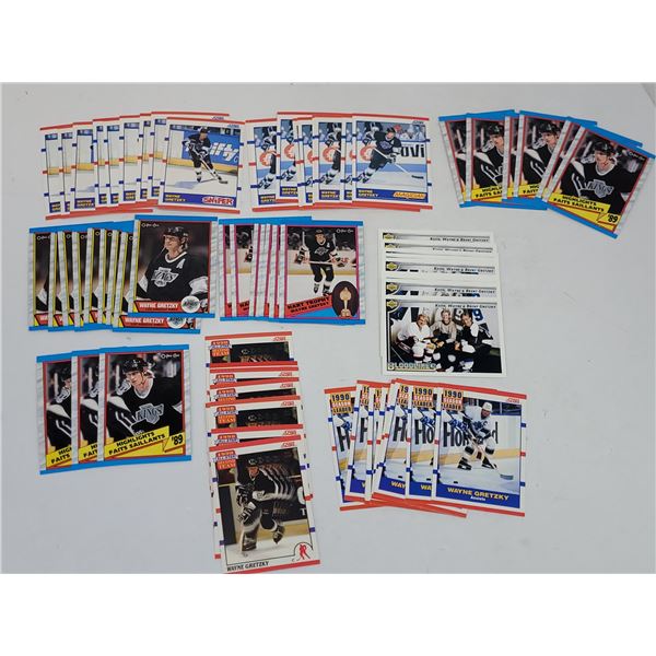 Lot of 70 Wayne Gretzky Hockey Cards