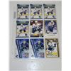 Image 1 : Sheet of Vancouver Canuck Hockey Cards