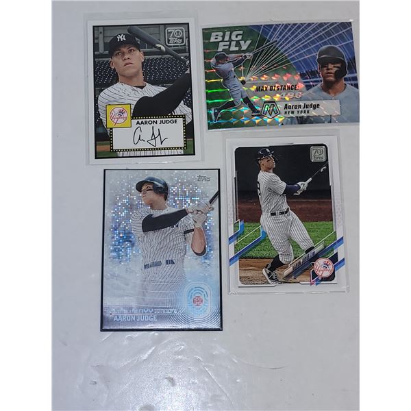 Lot of Aaron Judge Baseball Cards