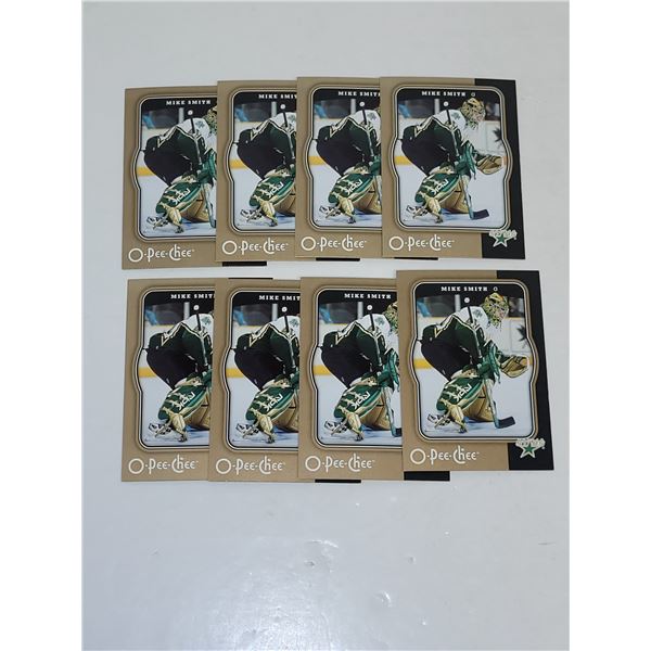 Lot of 2nd Year Mike Smith Hockey Cards - Mint