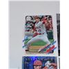 Image 2 : Lot of 4 Shohei Ohtani MLB Baseball Cards