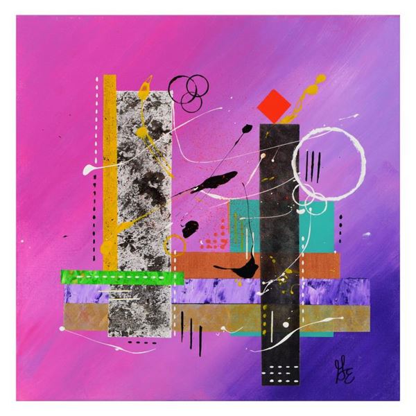 George Marlowe "Structured" Original Acrylic on Canvas