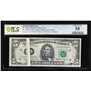 Image 1 : 1985 $5 Federal Reserve Note San Francisco Gutter Fold Error PCGS About Unc 55