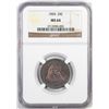 Image 1 : 1850 Seated Liberty Quarter Coin NGC MS64 Great Toning