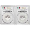 Lot of 2016-2017-Mo Mexico Proof 1/10 oz Silver Libertad Coins PCGS PR70DCAM
