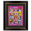 Peter Max "Liberty & Justice" Original Mixed Media on Paper