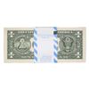 Image 2 : Pack of (100) Consecutive 2017 $1 Federal Reserve STAR Notes San Francisco