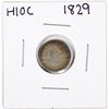 Image 1 : 1829 Capped Bust Half Dime Coin Nice Toning