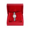 Image 9 : Rolex Ladies Stainless Steel Silver Index Ruby and Diamond Date Wristwatch with Rolex Box