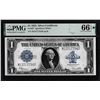 1923 $1 Horse Blanket Silver Certificate Note Fr.237 PMG Gem Uncirculated 66EPQ*