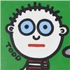Image 2 : Todd Goldman "Boys Are Stupid" Original Acrylic on Canvas
