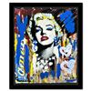 Image 1 : Nastya Rovenskaya "Marilyn Monroe II" Original Mixed Media on Paper