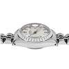 Image 5 : Rolex Ladies Stainless Steel Silver Index Date Wristwatch With Rolex Box