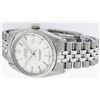 Image 8 : Rolex Mens Stainless Steel Silver Index Datejust Wristwatch