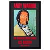 Image 1 : Andy Warhol (1928-1987) "The American Indian Series (Black)" Print Poster on Paper