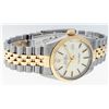 Image 3 : Rolex Men's Two Tone Silver Index Datejust Wristwatch