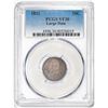 1821 Large Date Capped Bust Dime Coin PCGS VF30