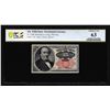 1874 Fifth Issue Twenty-Five Cents Fractional Currency Note Fr.1308 PCGS Choice Unc 63