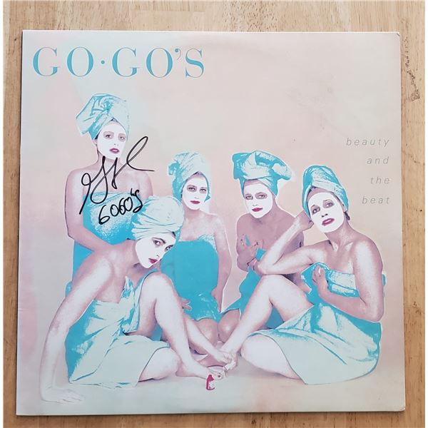 Gina Shock  Autographed Go-Go’s Album.  JSA COA.  Photo proof.
