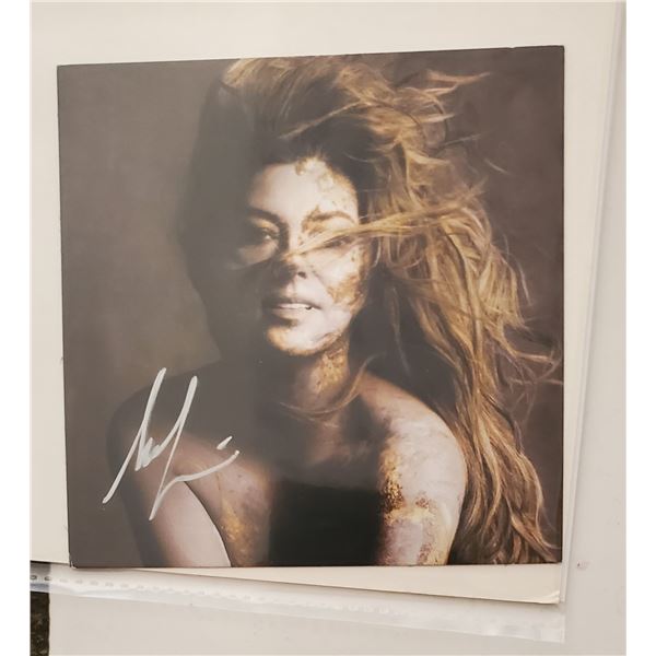 Shania Twain Autographed Photo Insert in the Queen of Me (2023) CD.  JSA COA.