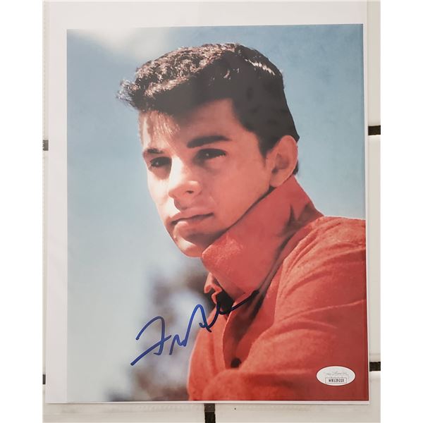 Frankie Avalon Autographed 8” x 10” Photograph.  JSA COA.