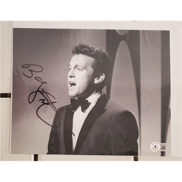 Bobby Vinton  Autographed 8” x 10” Photograph.  Beckett COA.