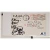 Image 1 : Debbie Gibson Autographed Envelope. Global Authentics COA.