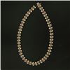 Image 8 : Vintage 14K Gold 21 ctw GIA Burma Ruby & Diamond Figure 8 Link Statement Necklac