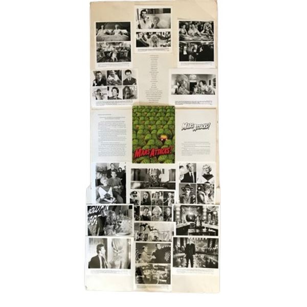 Mars Attacks Promotional press kit