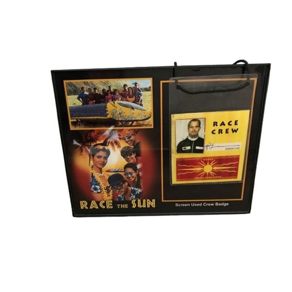 Race the Sun Crew Badge Movie Props