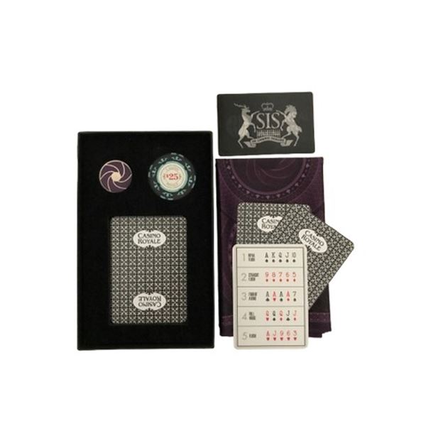 007 James Bond Casino Royale Commemorative Poker Chip Box