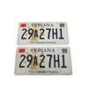 Image 1 : Indiana License Plates Movie Props