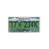 Image 1 : Indiana Govt License Plate Movie Props