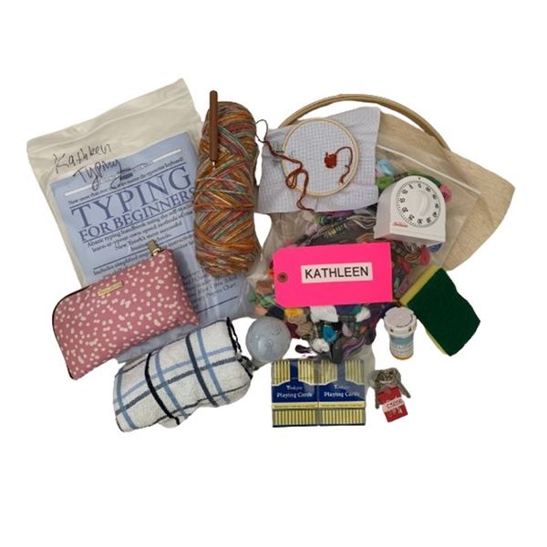 Father Stu Jacki Weaver (Kathleen Long) Bag of Movie Props