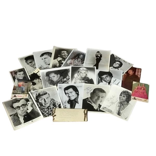 1970s-80s Entertainment Autographs Memorabilia Book