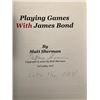 Image 2 : Playing Games with James Bond Signed Book