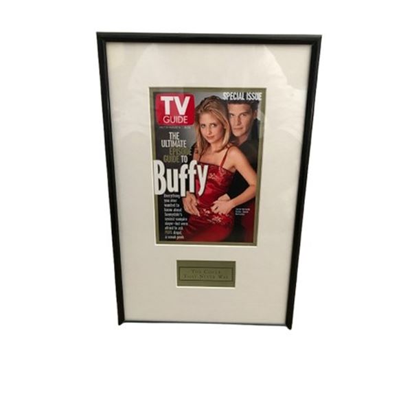 Sarah Michelle Gellar/David Boreanaz TV Guide magazine cover
