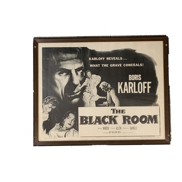 "The Black Room" (1955) Framed Poster