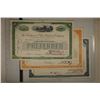 Image 2 : 4 VINTAGE STOCK CERTIFICATES BALTIMORE AND OHIO