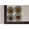 Image 2 : 4 ENCASED LINCOLN CENTS: 2-1938 RACINE