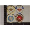 Image 2 : 4-$1 PLASTIC CASINO GAMING CHIPS: BOULDER STATION