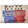 Image 2 : 2000 US MINT SET (UNC) P/D (WITH ENVELOPES) AND