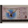 Image 1 : 2011 ARCTIC TERRITORIES 3 POLAR DOLLAR CU POLYMER