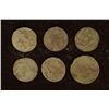 Image 2 : 6 SILVER DIME SIZED OTTOMAN EMPIRE PARA COINS:
